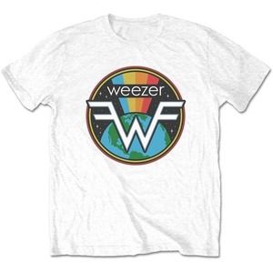 Weezer Unisex T-Shirt Symbol Logo White